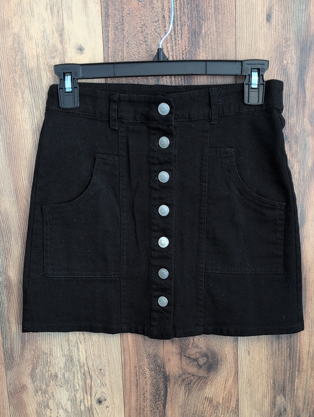 altar'd state Denim Button-Front Mini Skirt Jean Skirt S        923A